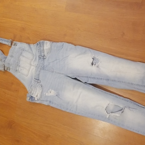 Acid wash overalls - Picture 2 of 4